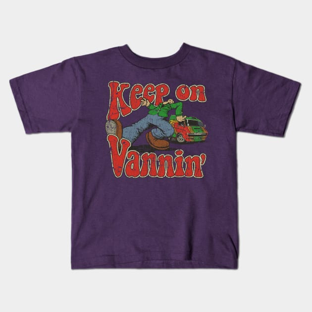 Keep on Vannin' 1974 Kids T-Shirt by JCD666